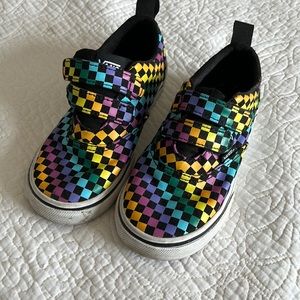 Toddler colorful vans shoes
